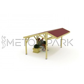 44 PB Ahşap Pergola